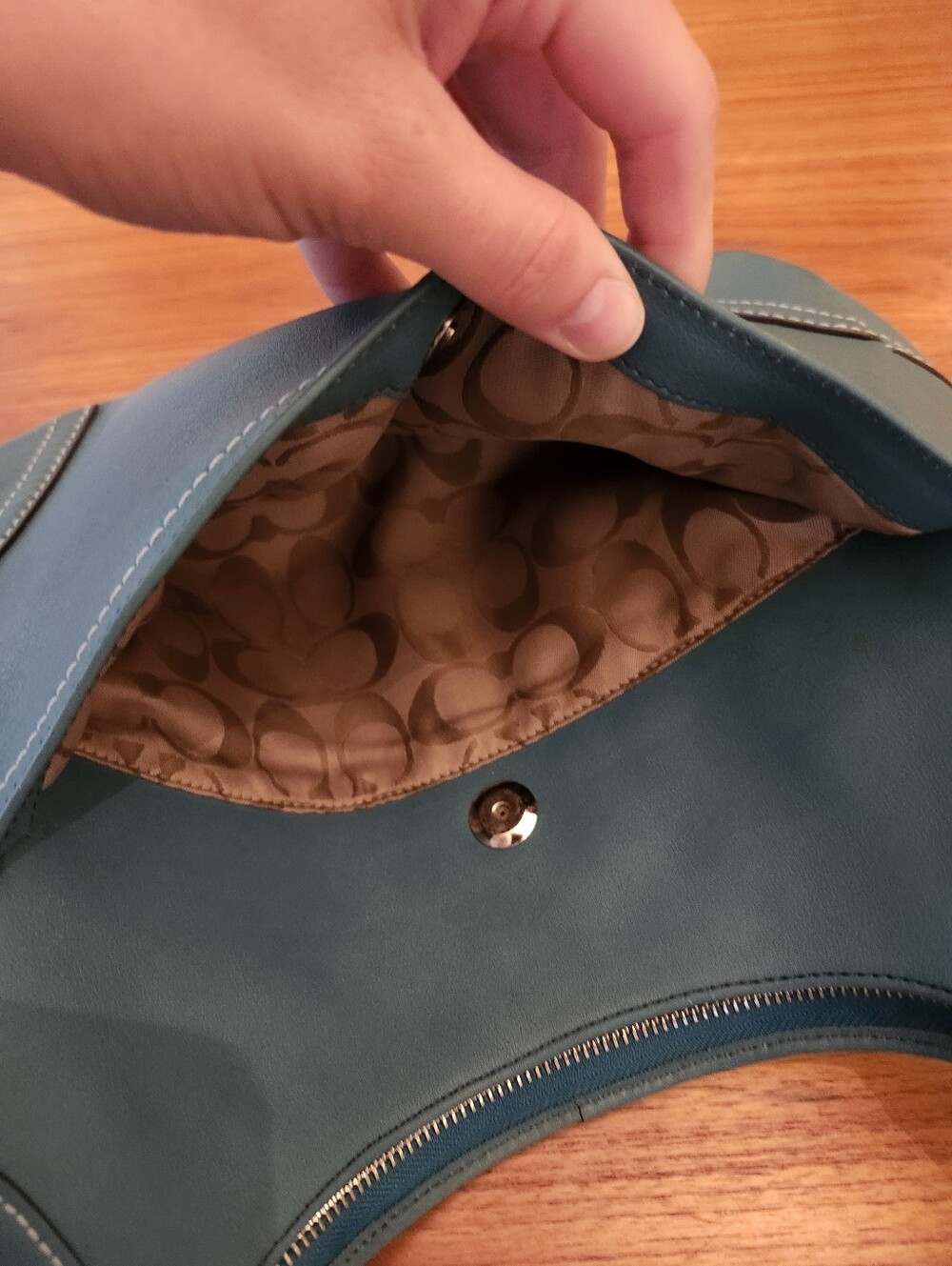 Vintage Coach Hamilton, Shoulder Bag, Y2K - Picture 8 of 12